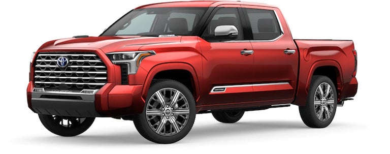 2022 Toyota Tundra Capstone in Supersonic Red | Fiore Toyota in Hollidaysburg PA