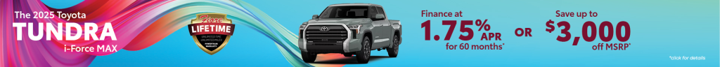2025 Toyota Tundra i-Force MAX