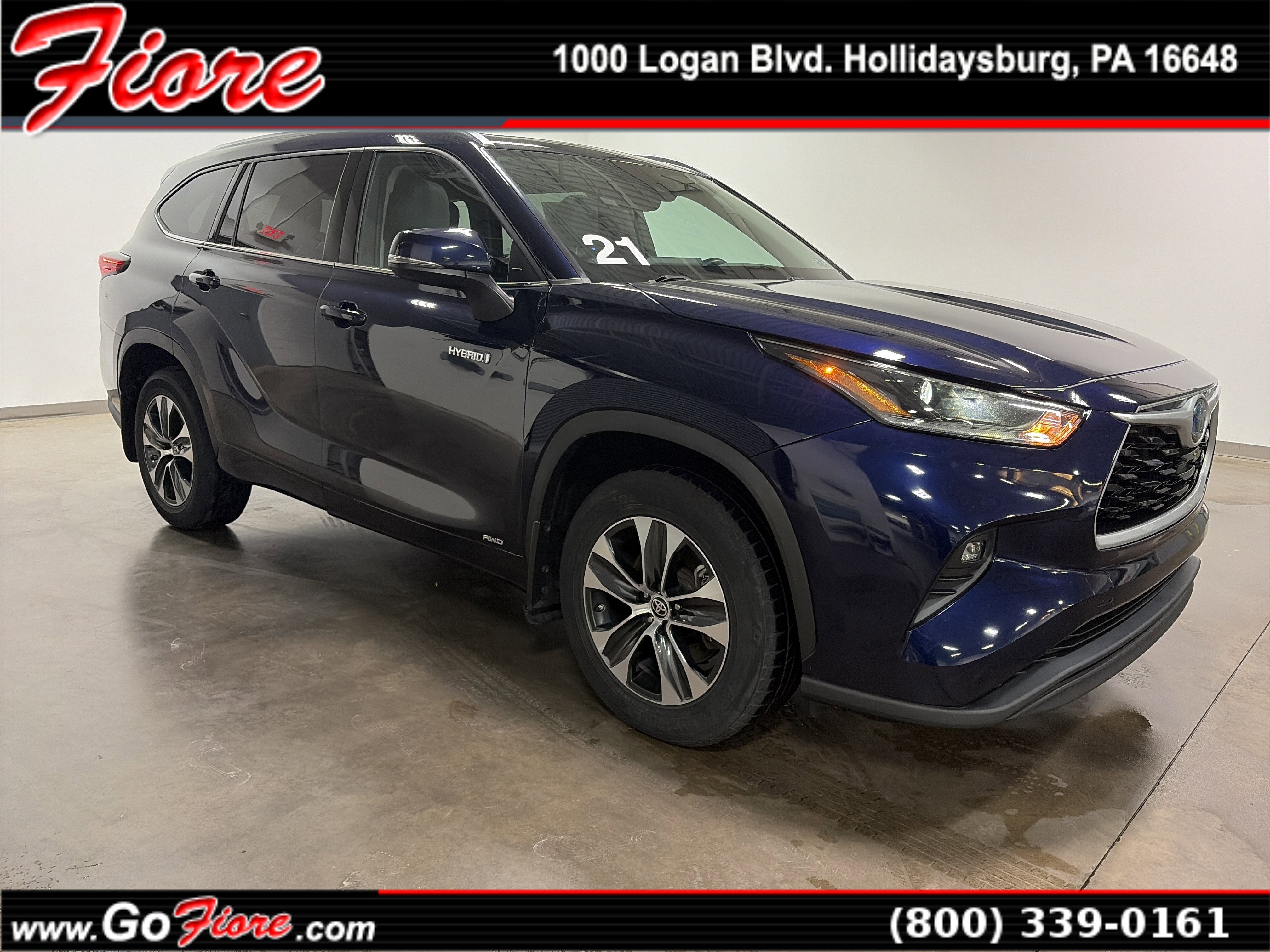 2021 Toyota Highlander Hybrid XLE