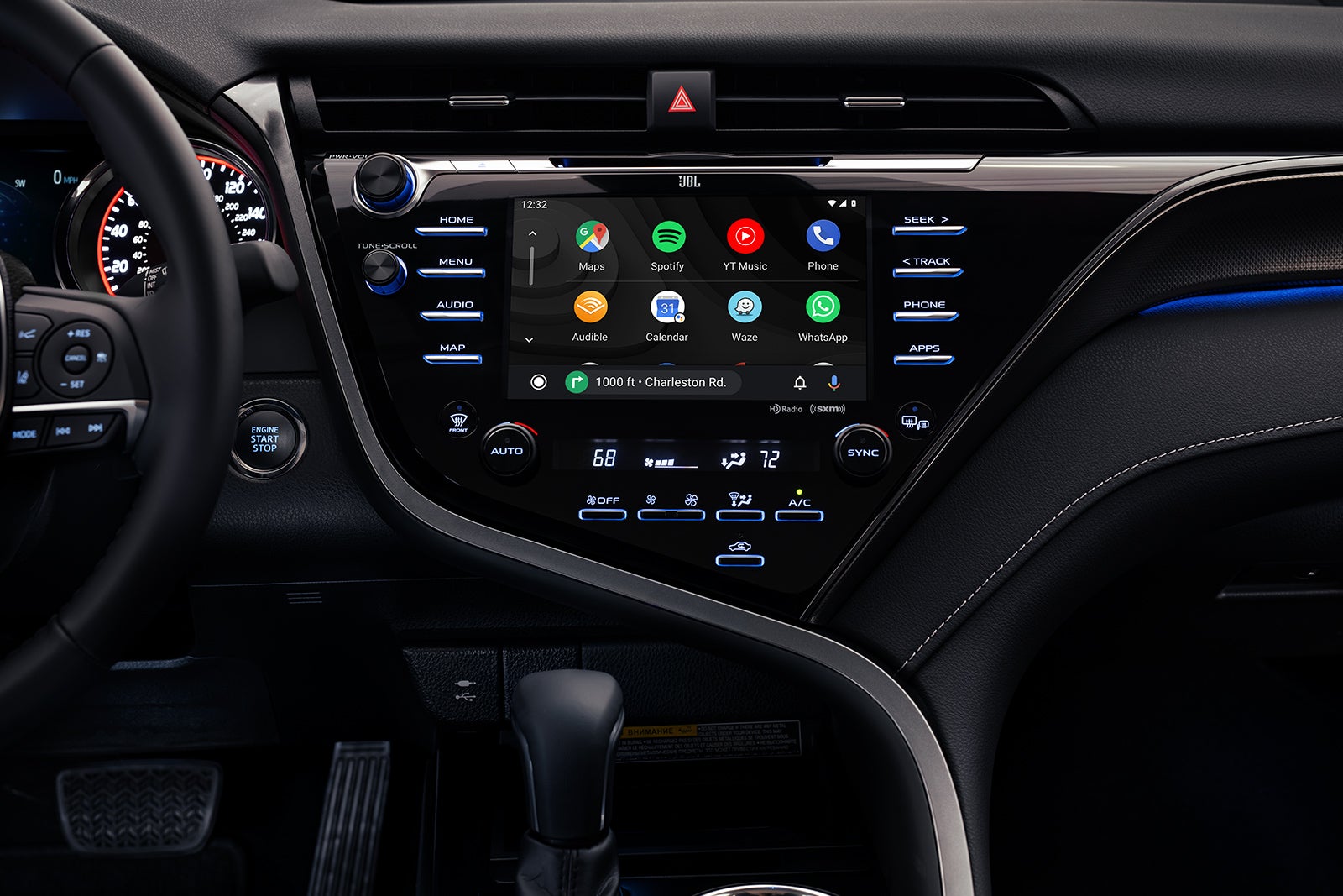 What you can get to personalize your vehicle at Fiore Toyota in Hollidaysburg | the monitor of the 2020 camry