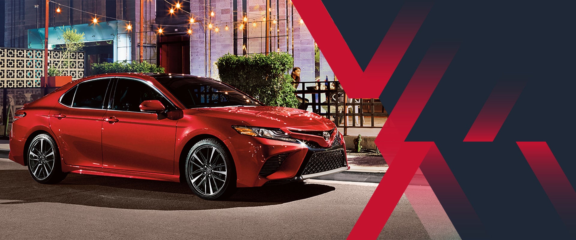 What vehicles qualify for The Fiore Lifetime Powertrain Warranty | Camry Parked on Road at Night | Fiore Toyota’s Lifetime Powertrain Warranty at Hollidaysburg