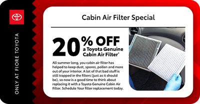 Toyota Service Specials &amp; Coupons