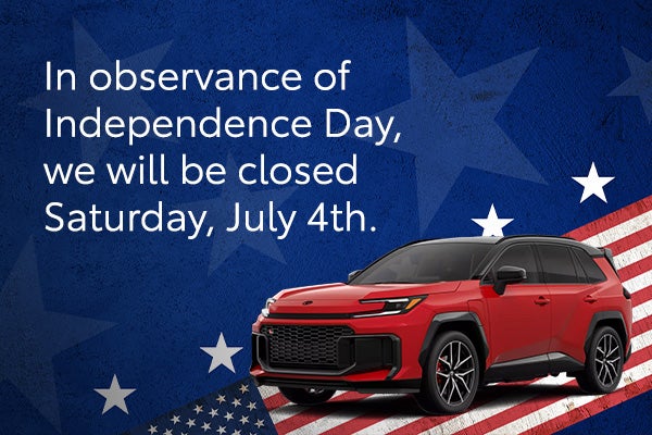 Closed 4th of July