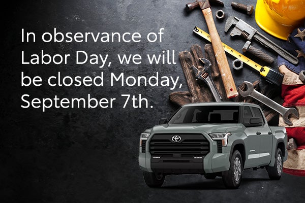 Closed Labor Day