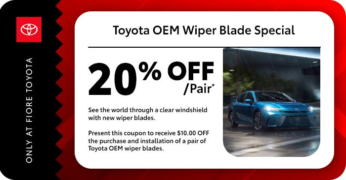 Toyota OEM Wiper Blade Special